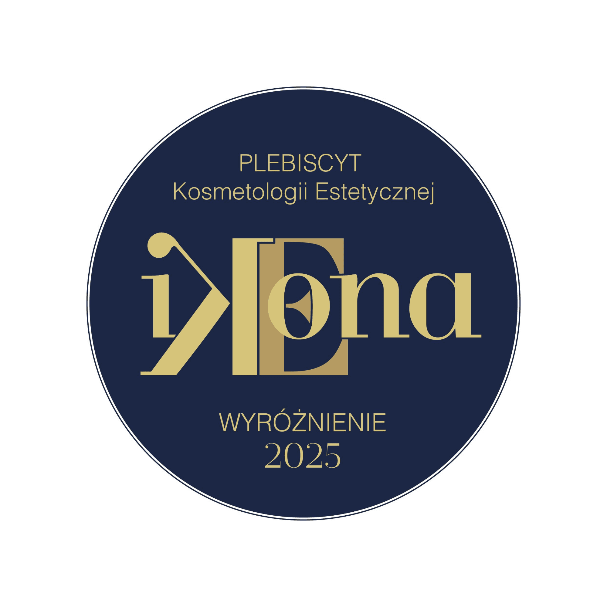 Logotyp nagrody: IKONY Kosmetologii Estetycznej