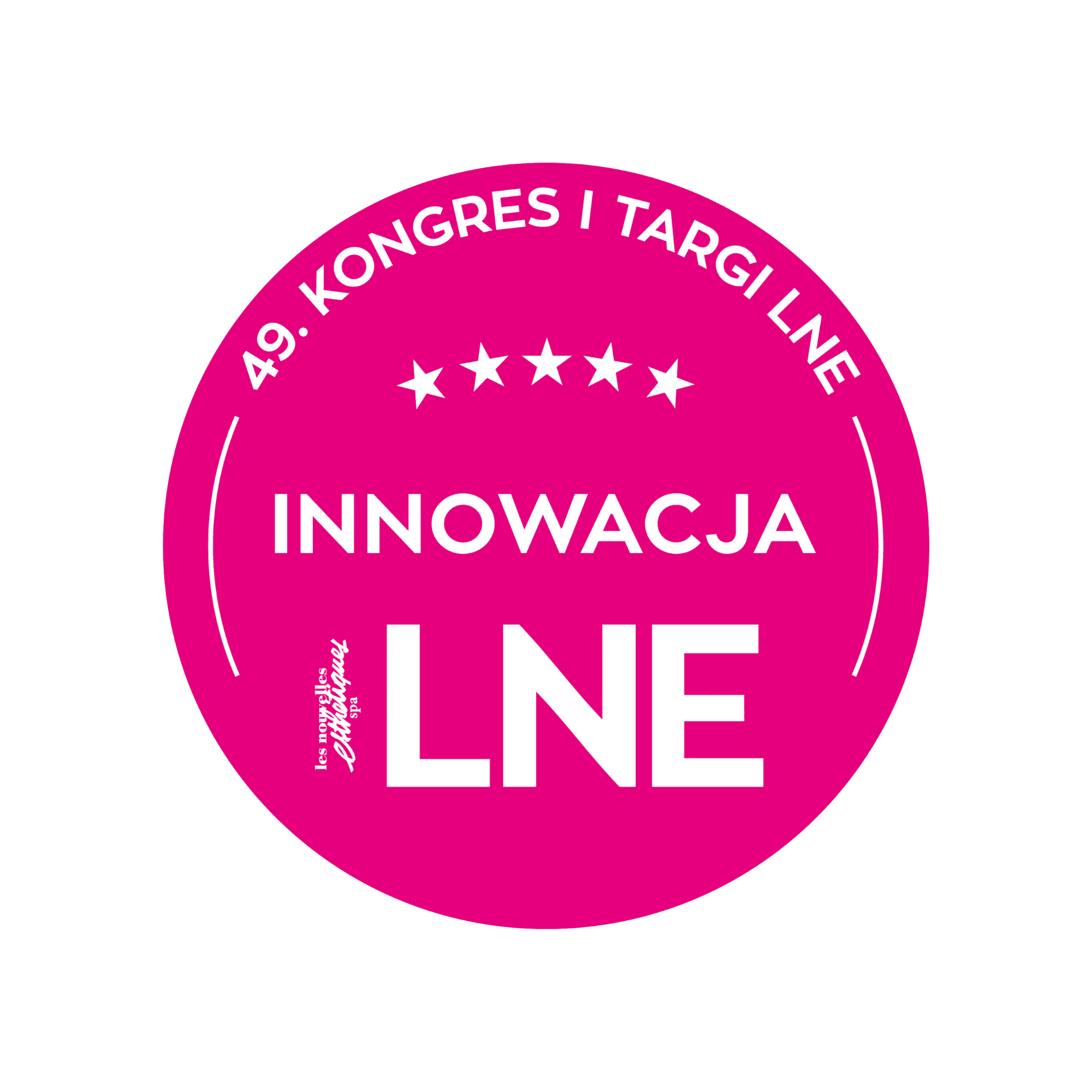 Logotyp nagrody: Nagroda LNE