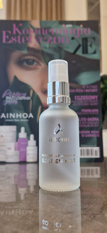 23 grudzień 2025 - Artykuł w magazynie „Kosmetologia Estetyczna”: Fulereny biologiczne. Nowa era w nanokosmetologii. Golden Mist zmienia przyszłość pielęgnacji profesjonalnej