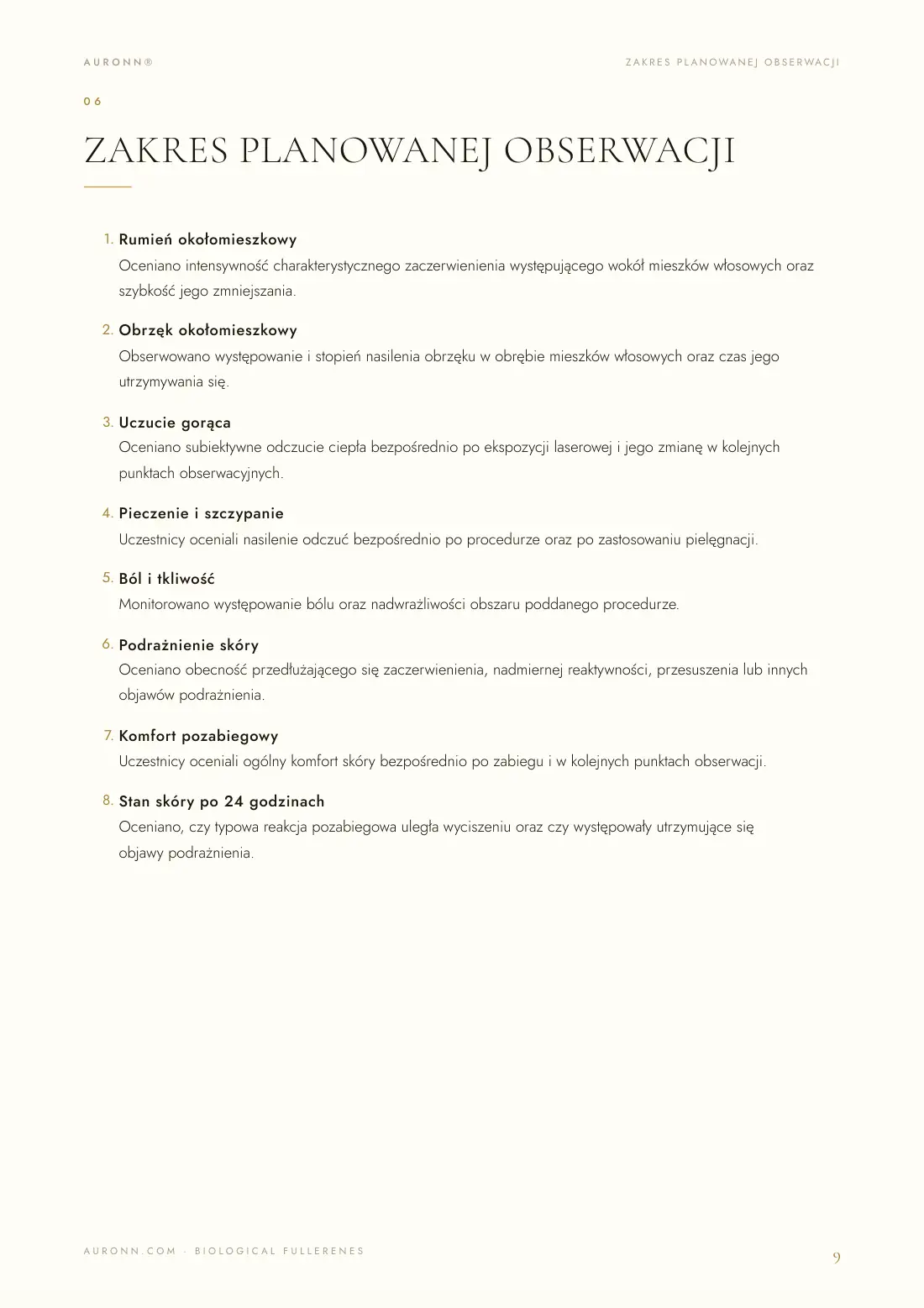 Depilacja laserowa — laser diodowy 810 nm + AURONN® — strona 9