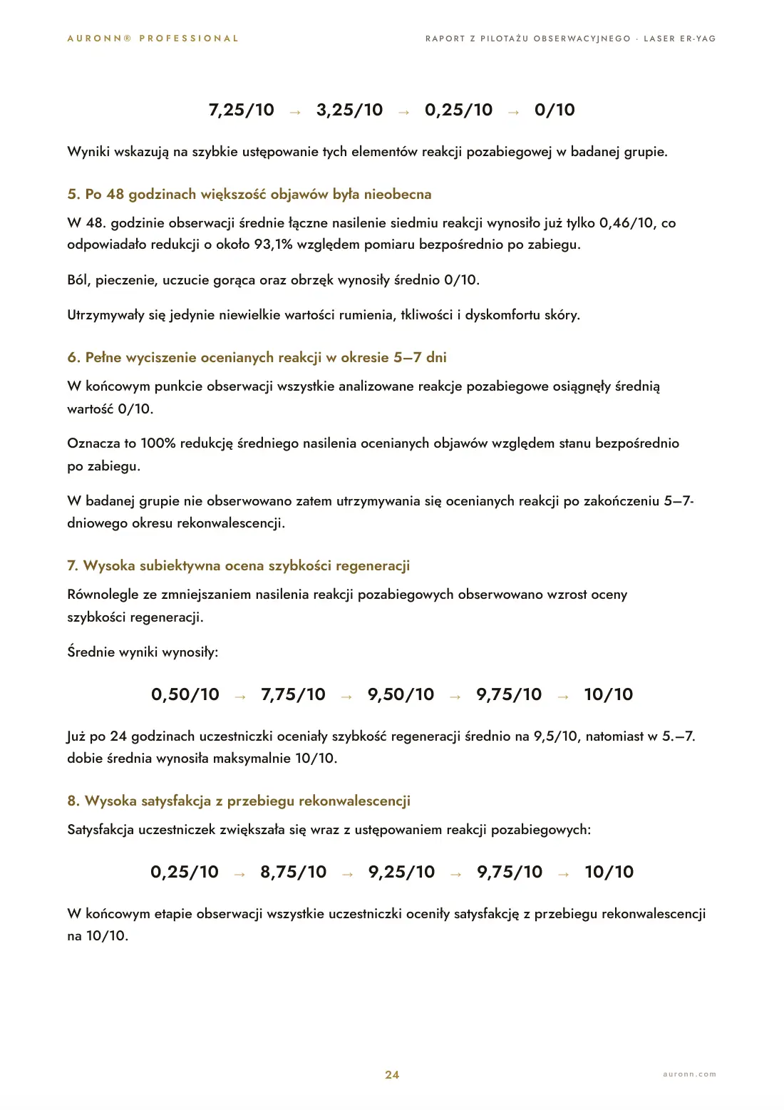 Laser iPixel Er:YAG 2940 nm (Alma Harmony) + AURONN® — strona 24