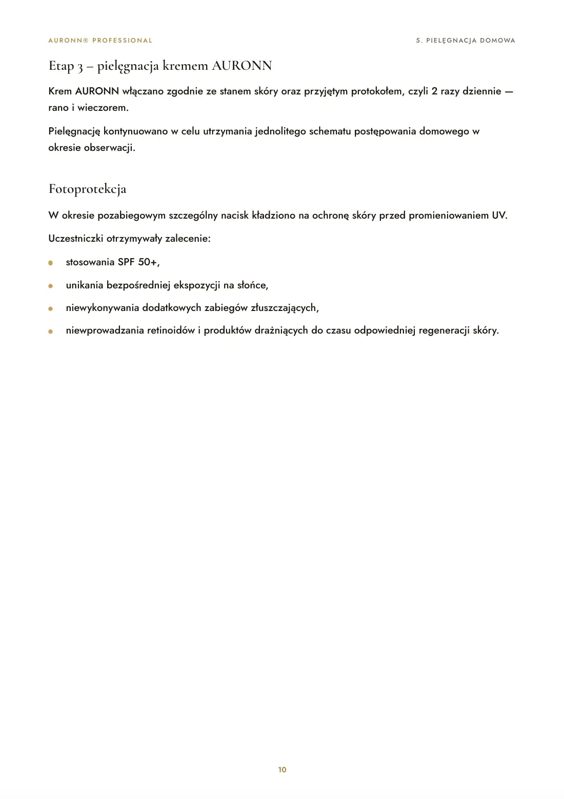 Regeneracja skóry po laserze tulowym 1927 nm + AURONN® — strona 10