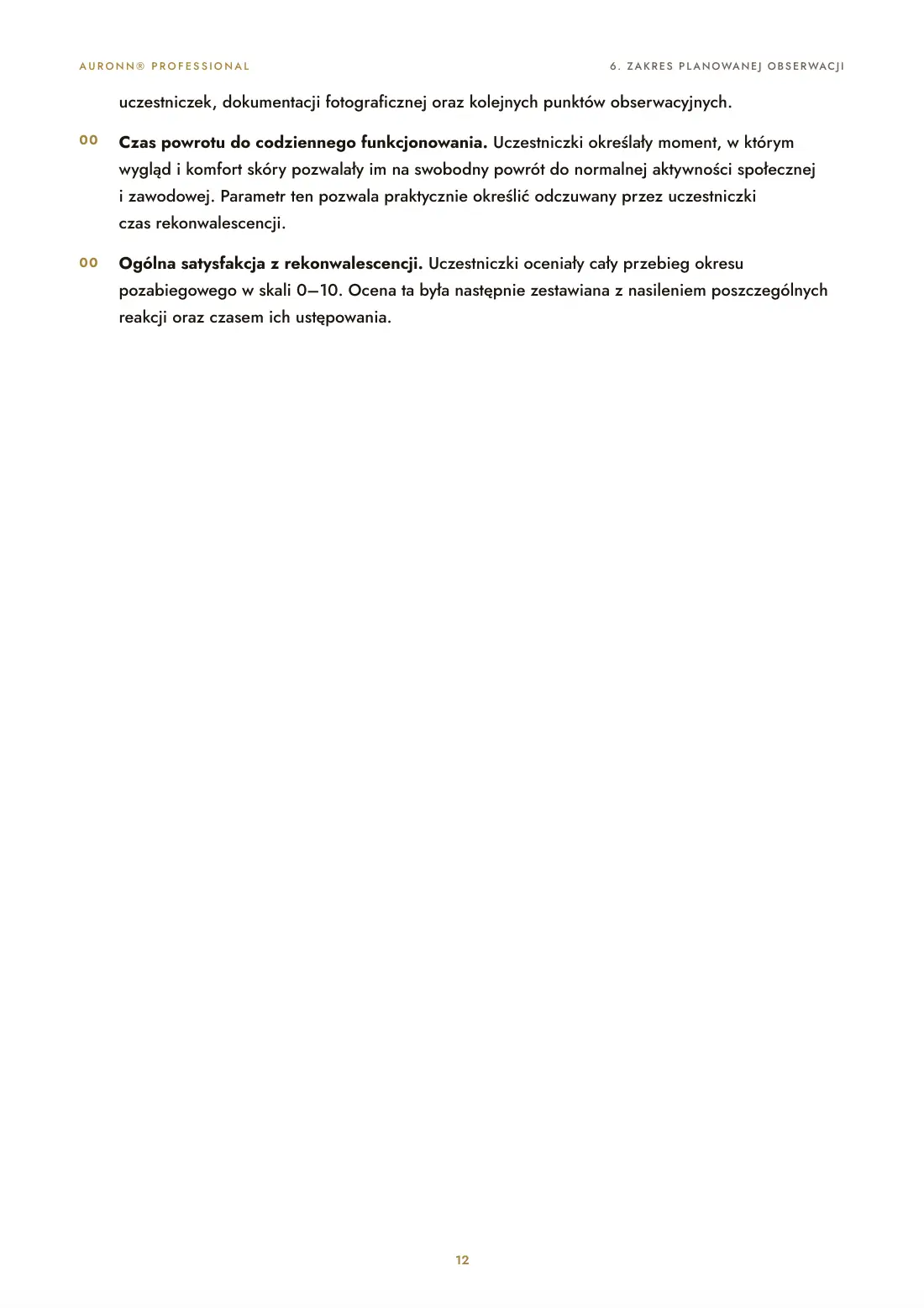 Regeneracja skóry po laserze tulowym 1927 nm + AURONN® — strona 12