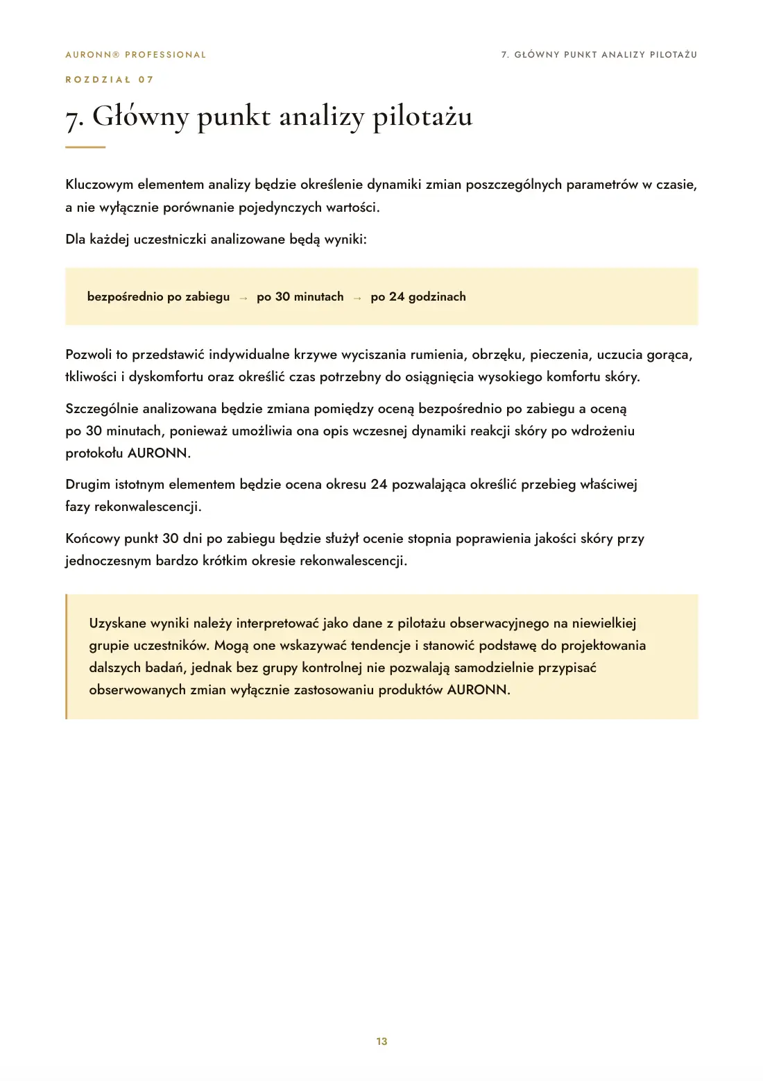 Regeneracja skóry po laserze tulowym 1927 nm + AURONN® — strona 13