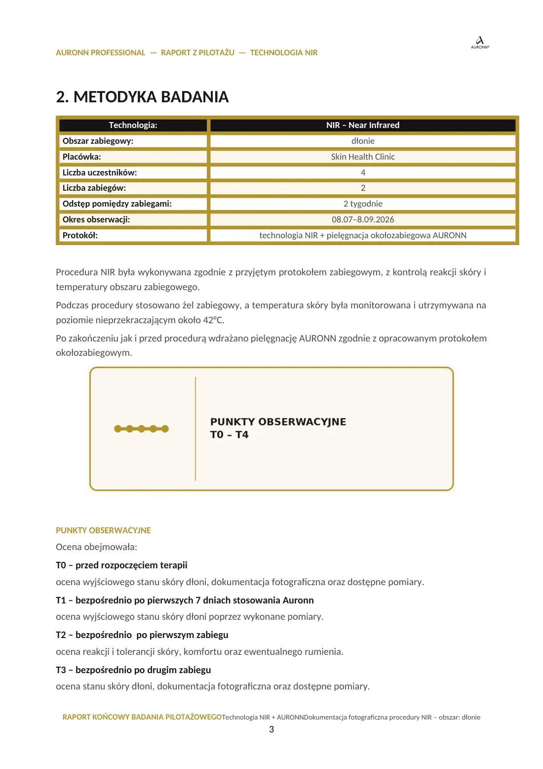 Technologia NIR + AURONN® — strona 3