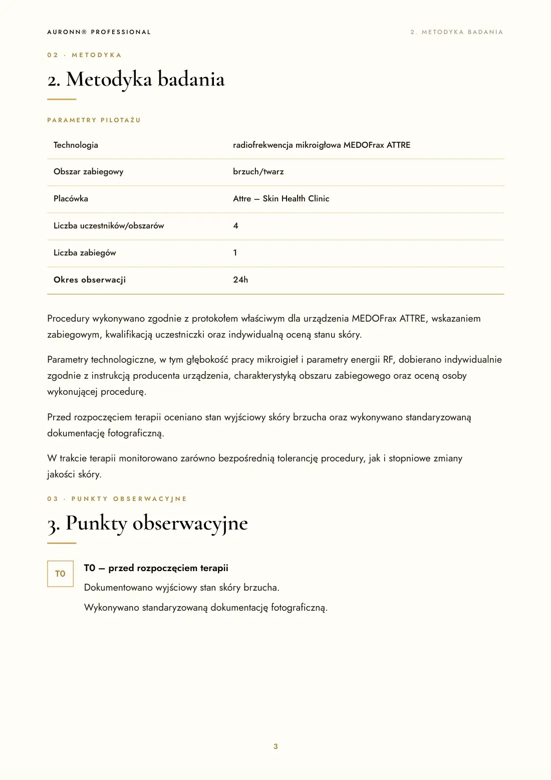 Radiofrekwencja mikroigłowa + pielęgnacja AURONN® — strona 3