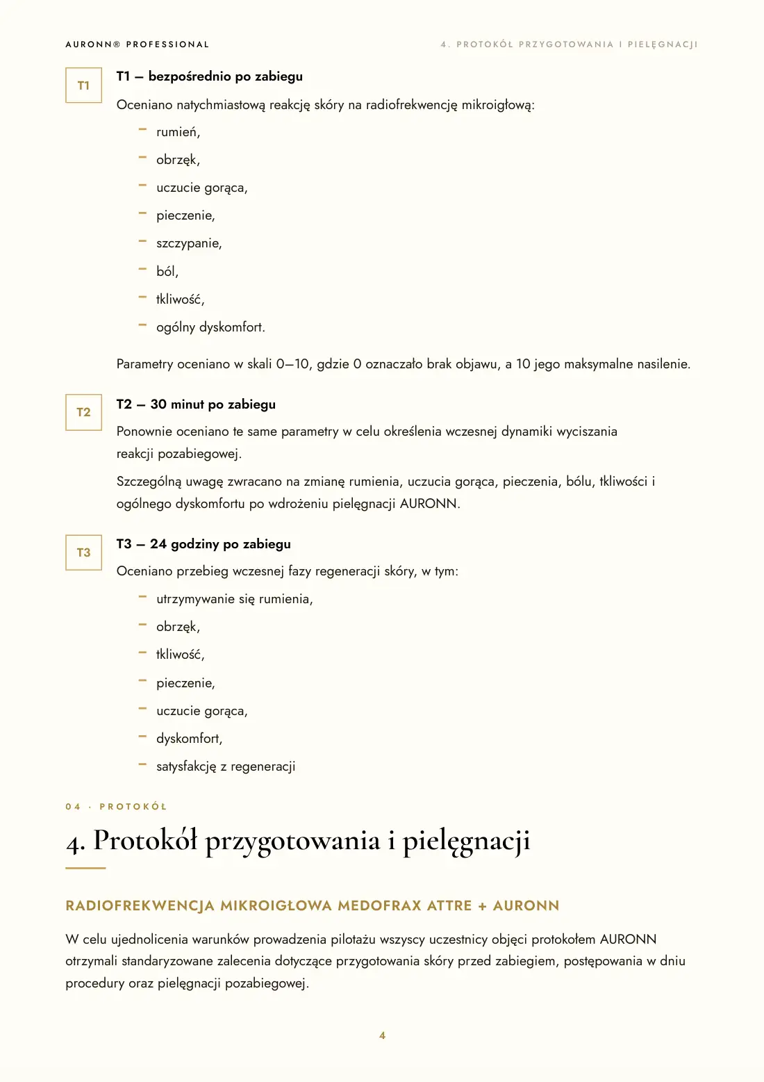 Radiofrekwencja mikroigłowa + pielęgnacja AURONN® — strona 4