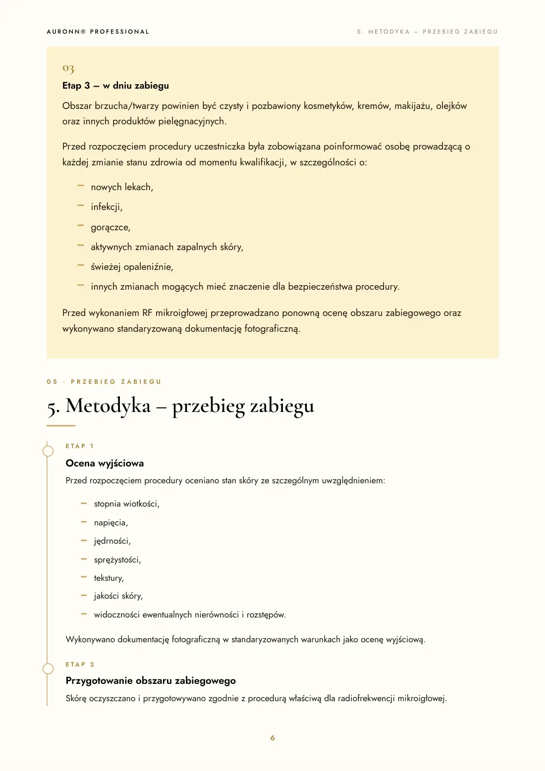 Radiofrekwencja mikroigłowa + pielęgnacja AURONN® — strona 6