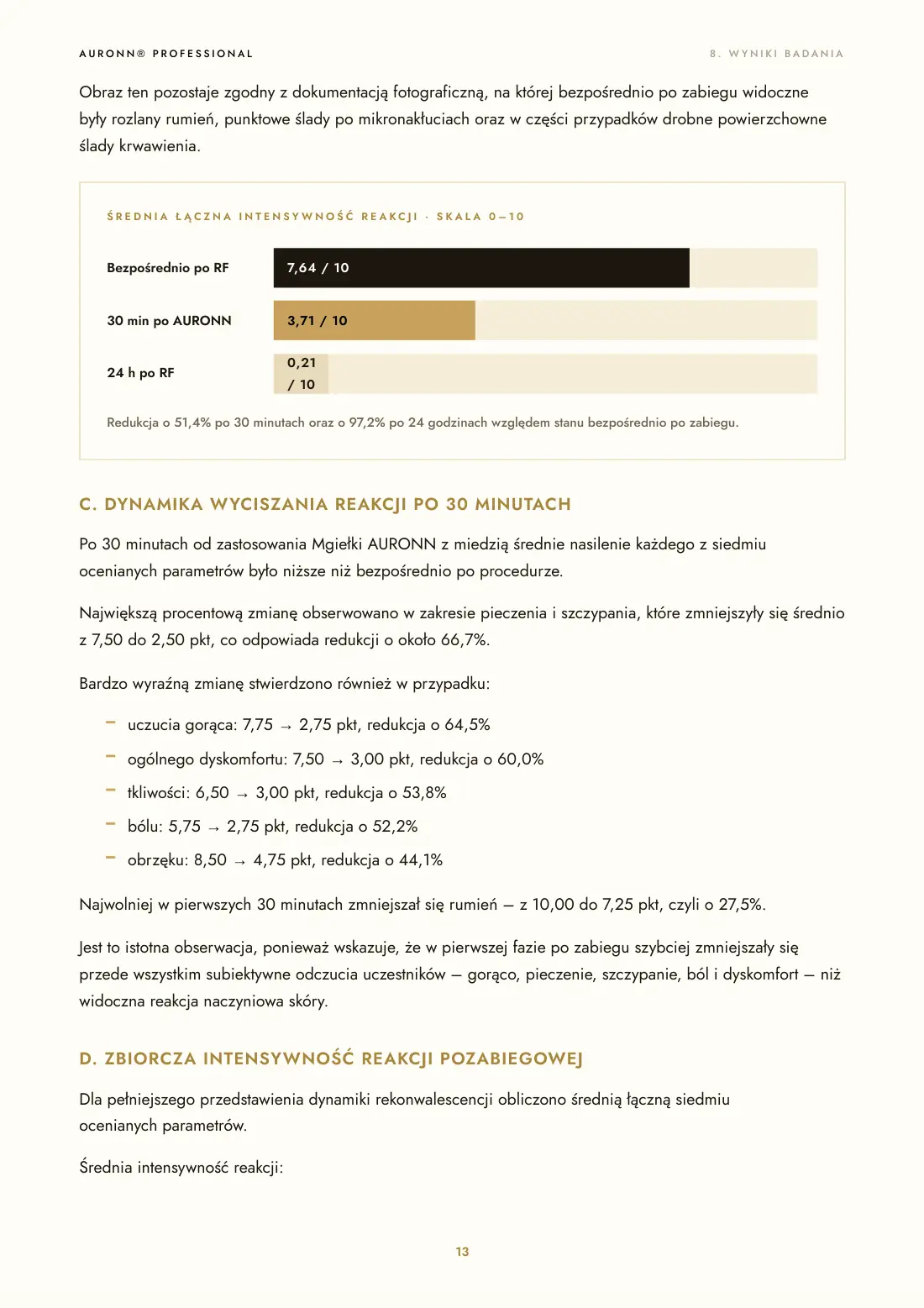 Radiofrekwencja mikroigłowa + pielęgnacja AURONN® — strona 13
