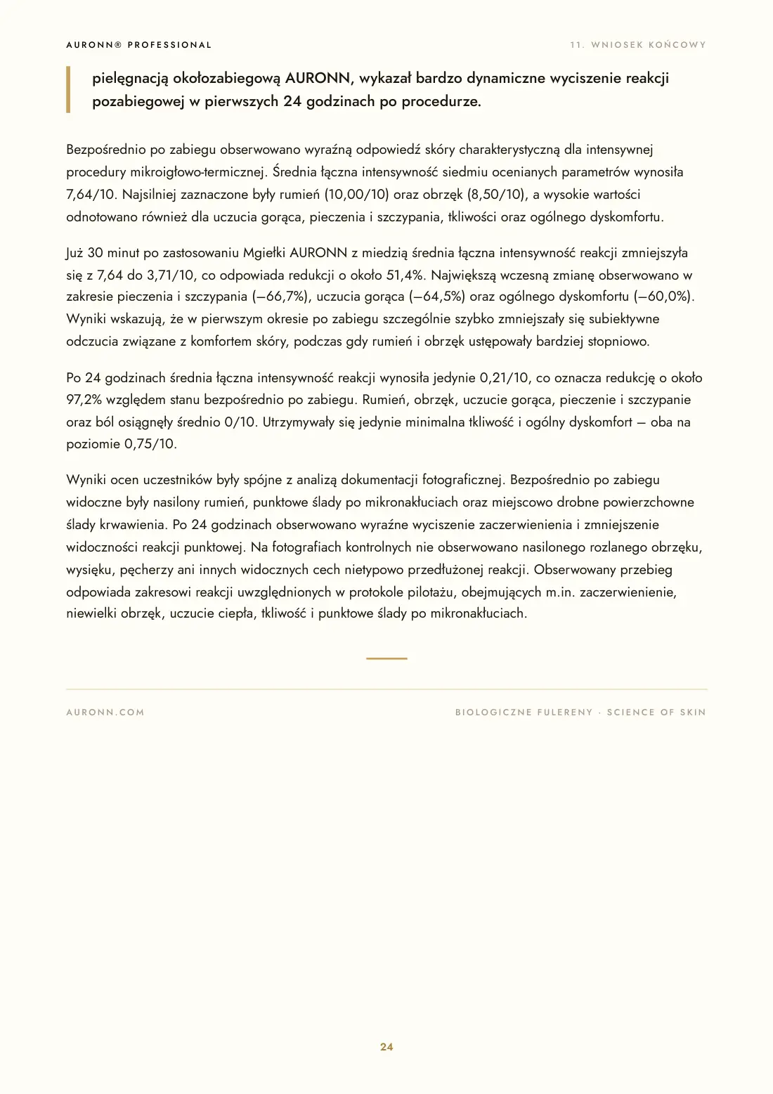 Radiofrekwencja mikroigłowa + pielęgnacja AURONN® — strona 24